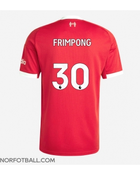 Billige Fotballdrakt Liverpool Jeremie Frimpong #30 Replika Hjemmedrakt 2025-26 Kortermet Billige Fotballdrakt Liverpool Jeremie Frimpong #30 Replika Hjemmedrakt 2025-26 Kortermet